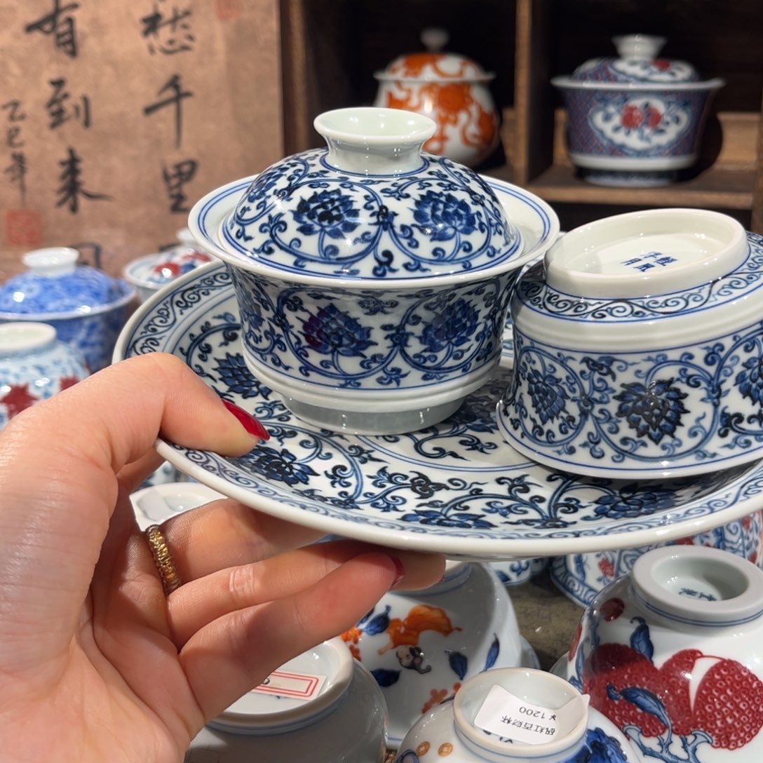 陶杯子景德镇陶瓷主人杯