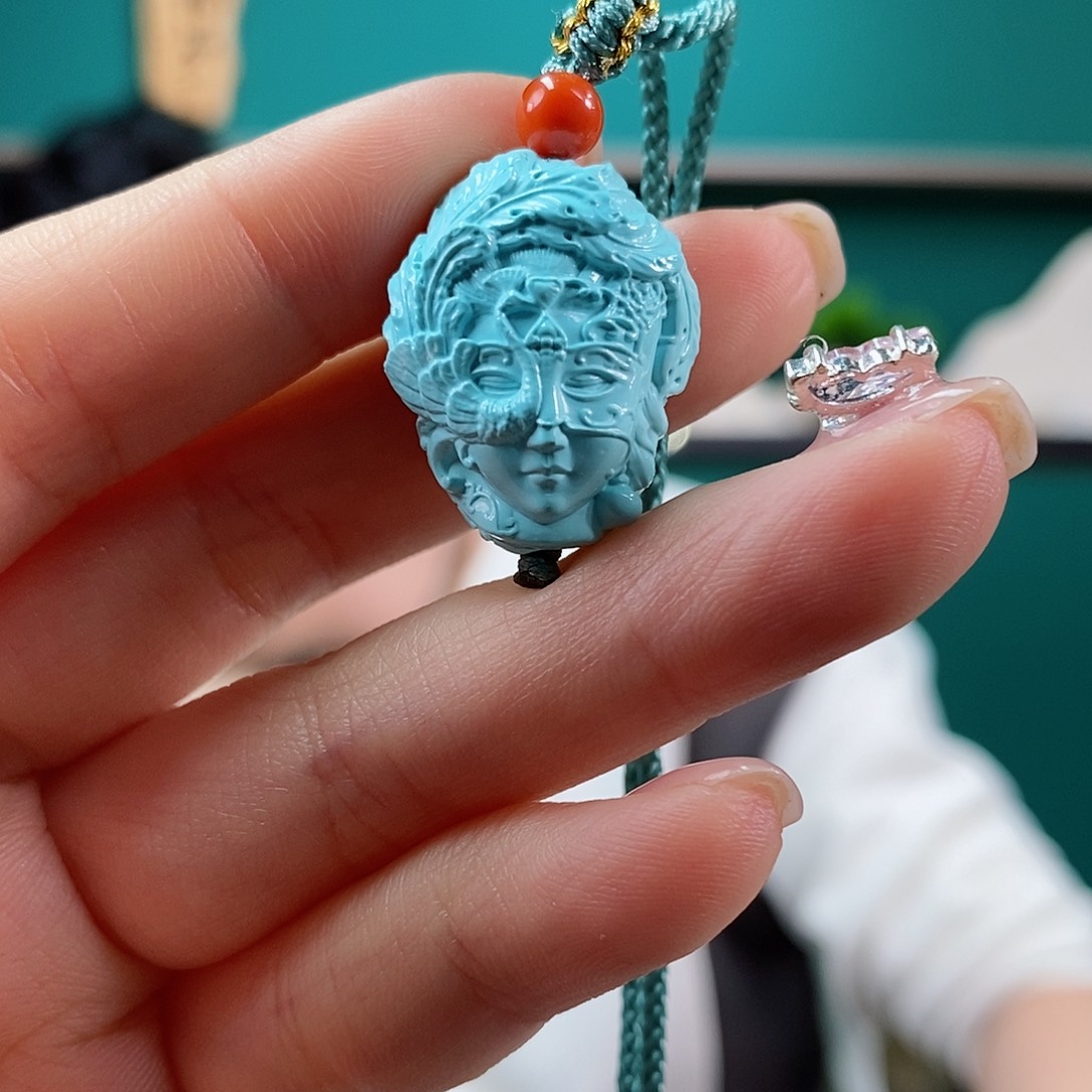 绿松石珠宝奇石未镶嵌