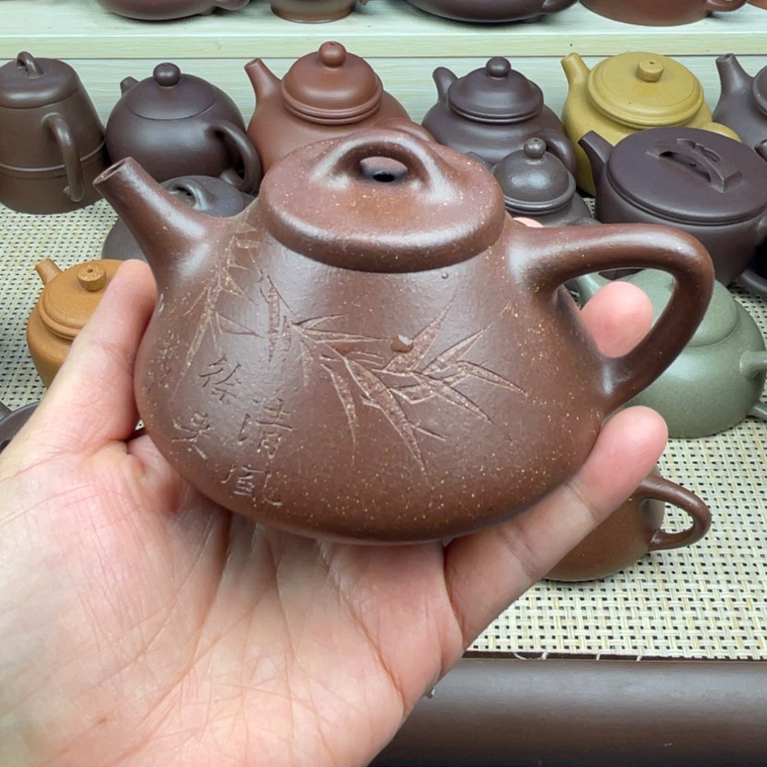 巴***卡紫砂茶壶宜兴紫砂壶