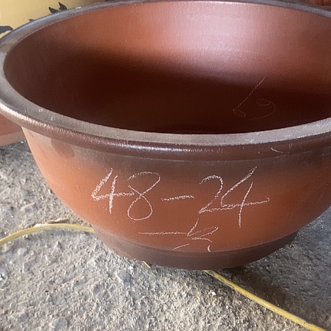 紫砂中国宜兴紫砂花盆