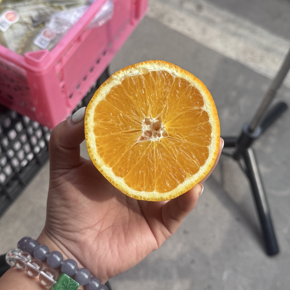 果冻橙汁水丰盈口感好甜度高