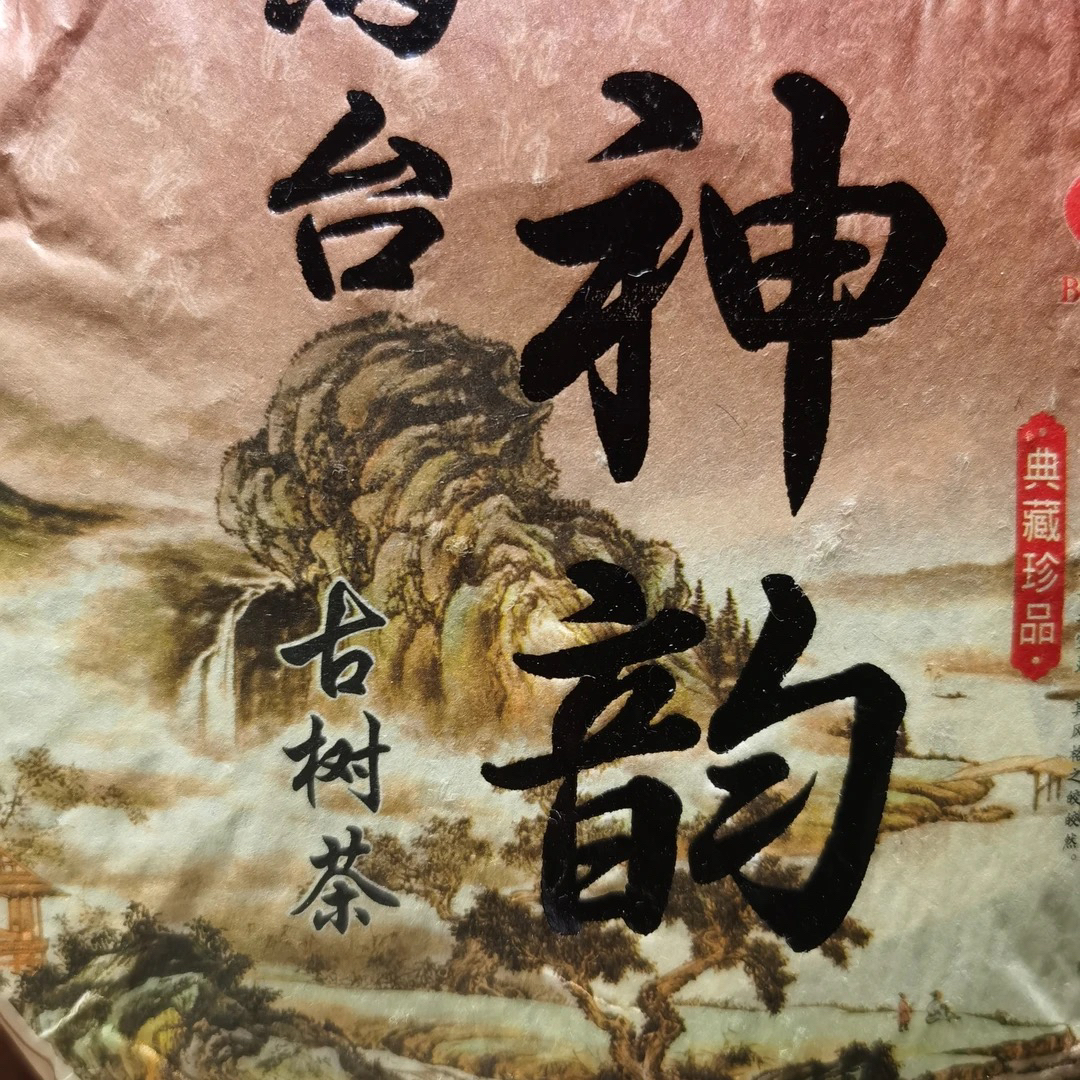 江边神韵 普洱茶生茶357克纯料古树