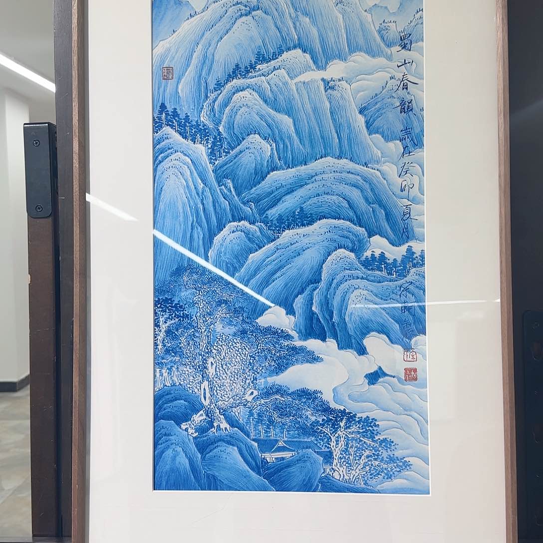 国画艺术家的作品