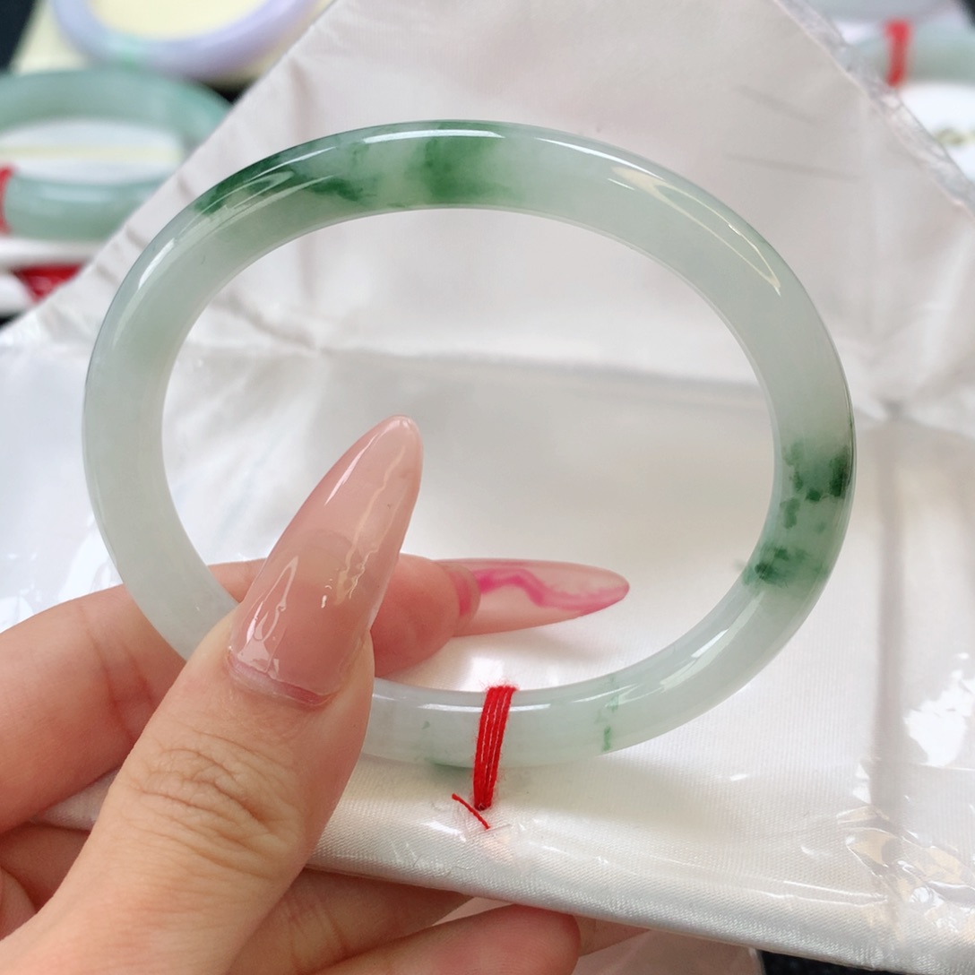 翡翠手镯未镶嵌翡翠手镯56.6