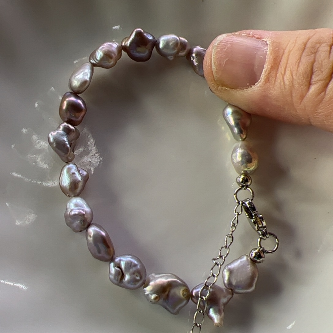 手绳合金淡水珍珠708