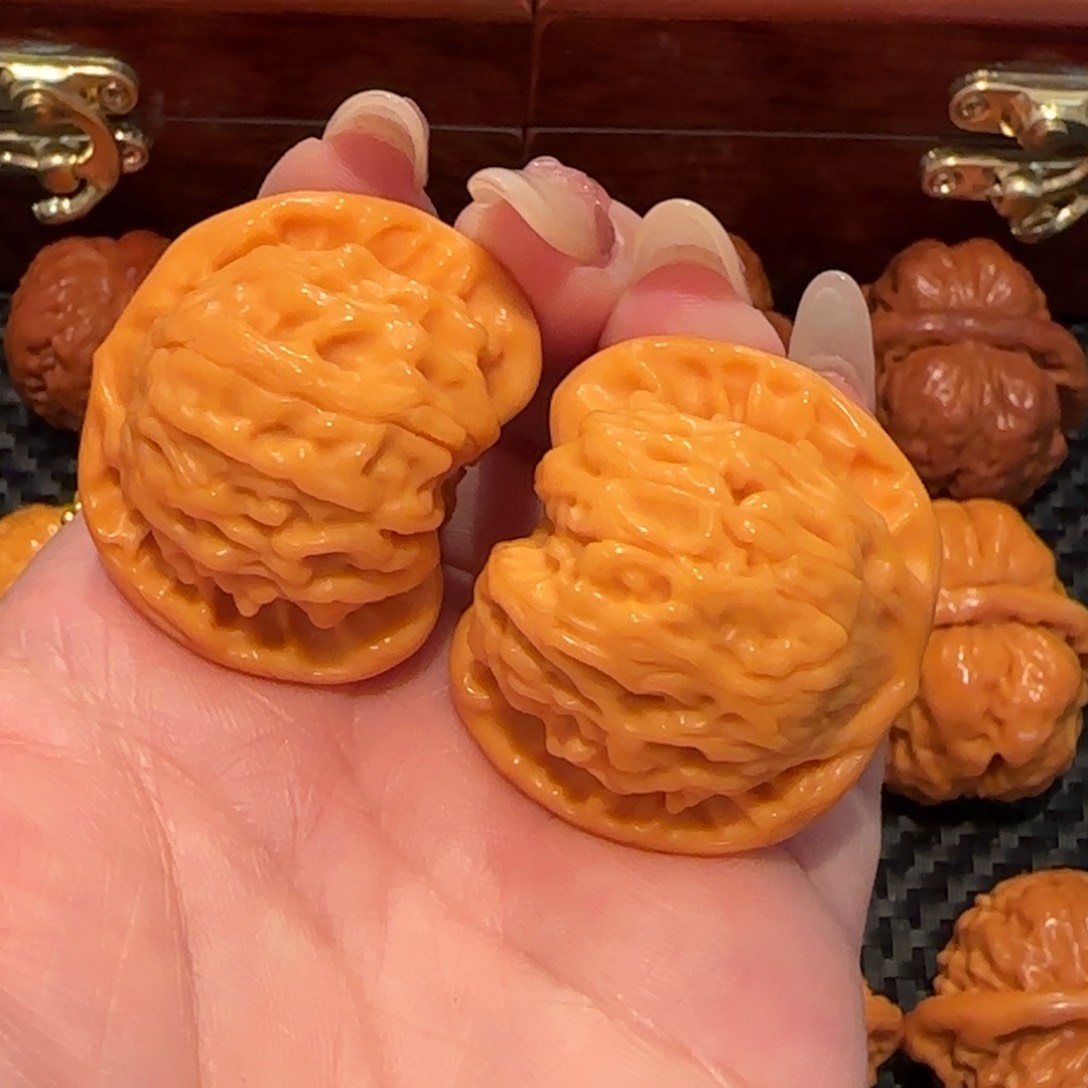 文玩核桃吊坠粗筋盘山36精品2532