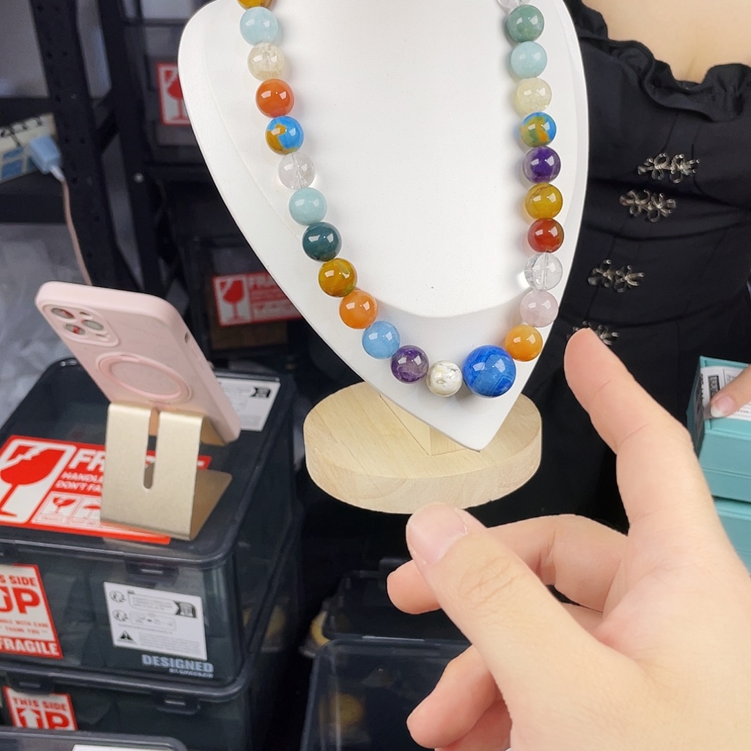 水晶银S925镶嵌手链