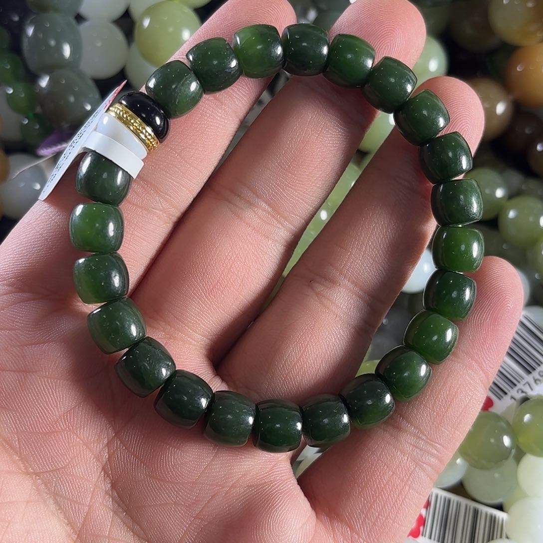 和田玉手链未镶嵌W277