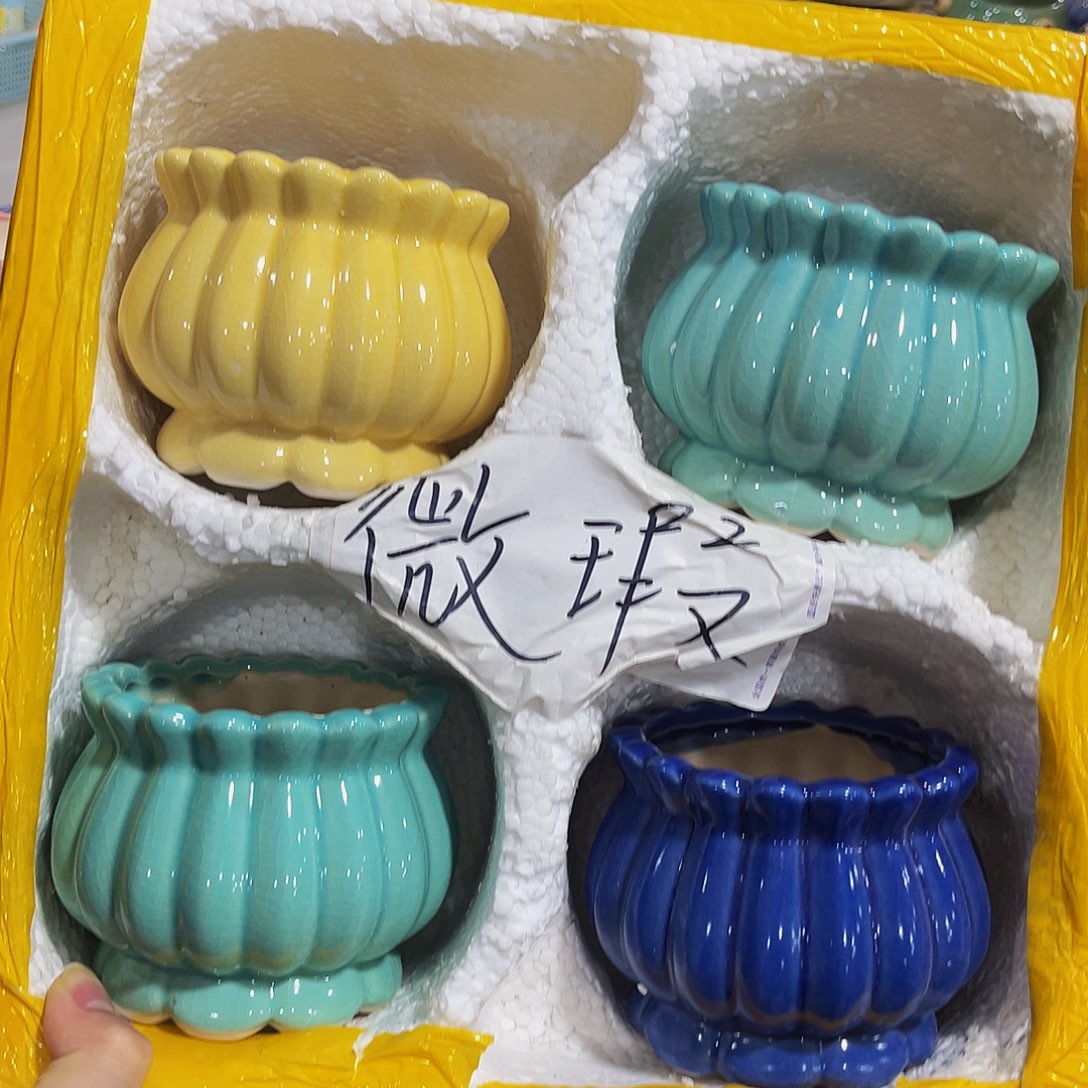 陶瓷微瑕福利款多肉花盆