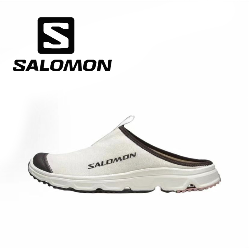SALOMON/萨洛蒙RX Slide 3.0 舒适防滑包头拖鞋女款 白绿色477569