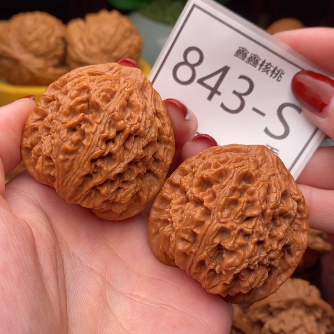 文玩核桃把件水龙纹43