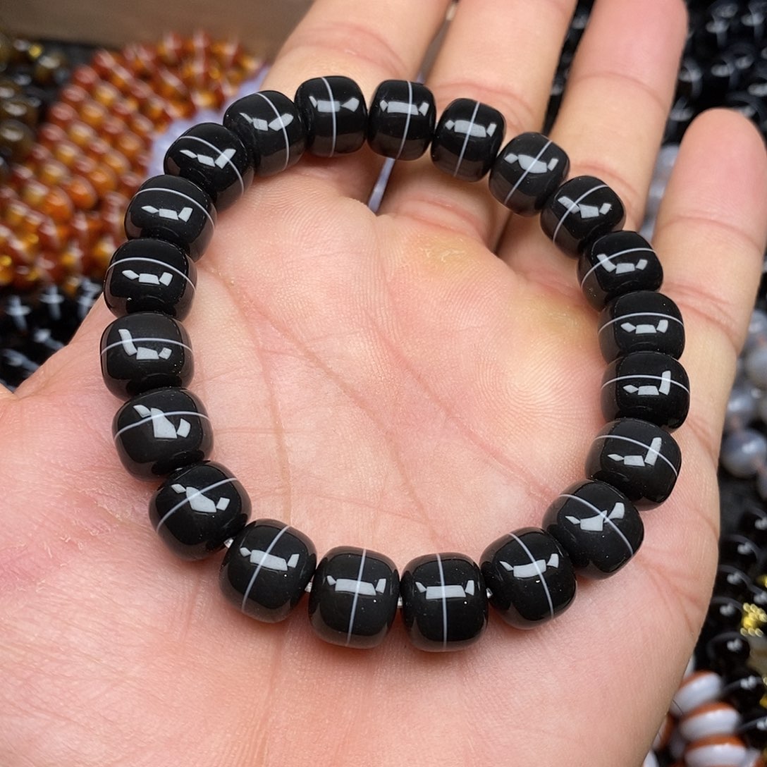 玛瑙/玉髓未镶嵌手链