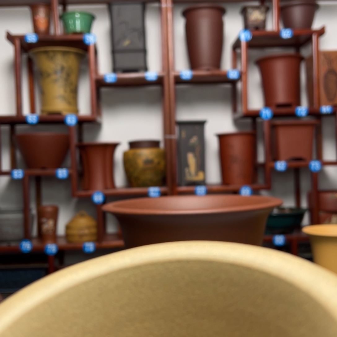 紫砂花盆楠****场圆盆花盆