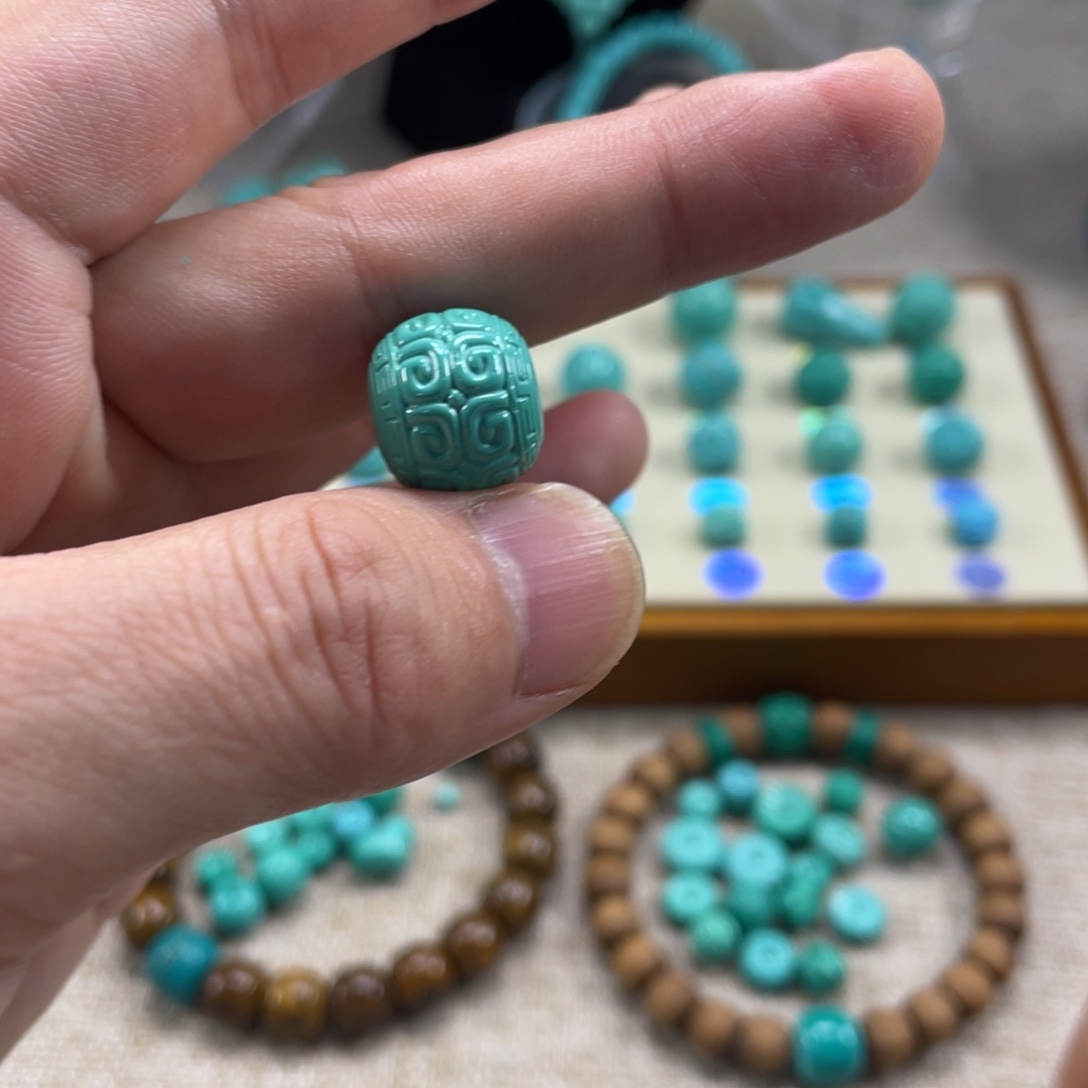 原生态湖北矿小配饰，直径14.5