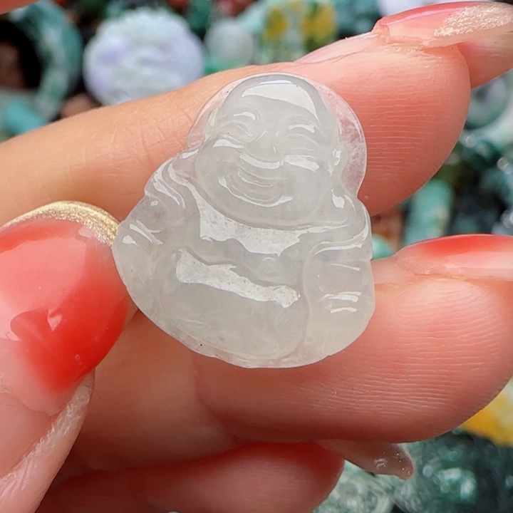 翡翠颈饰未镶嵌天然A货84