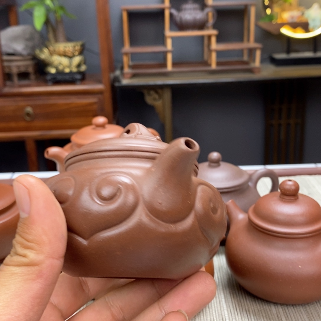 底槽青茶壶残*微瑕容量220