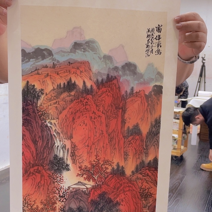 国画宋庄的一个小镇叫