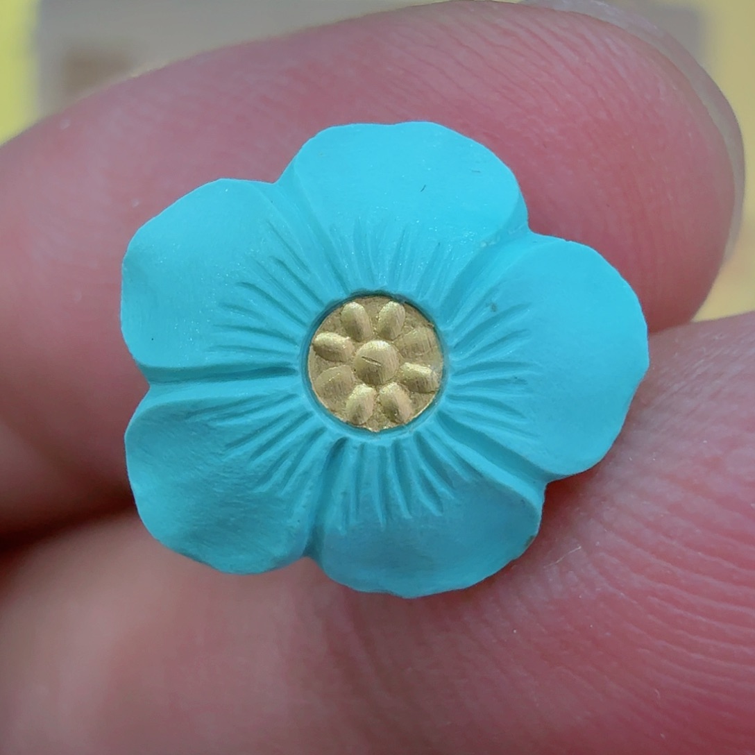 绿松石未镶嵌发饰