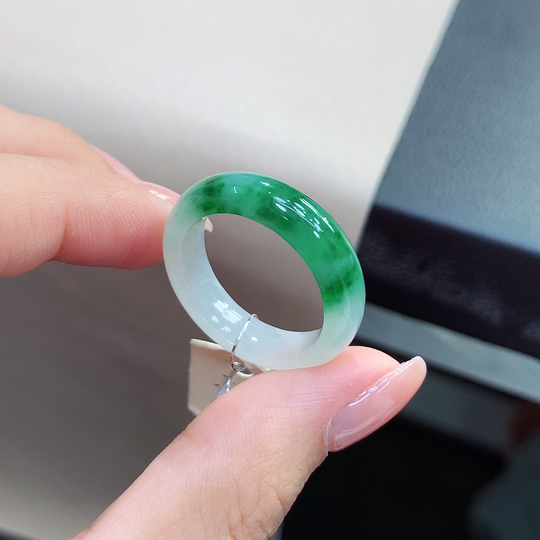 未镶嵌戒指翡翠20号