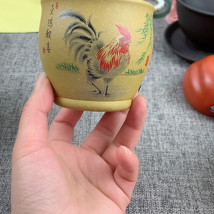 紫砂茶杯高端主人杯