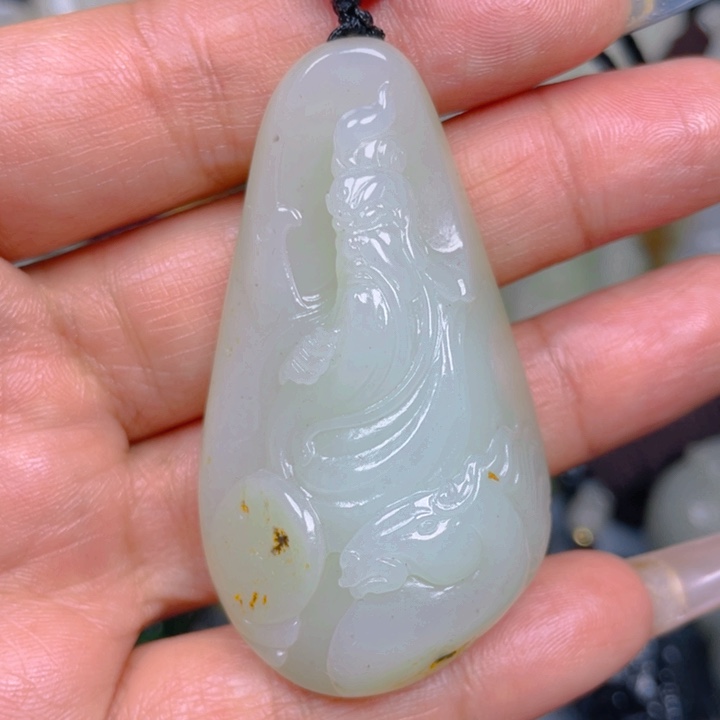 和田玉挂件未镶嵌