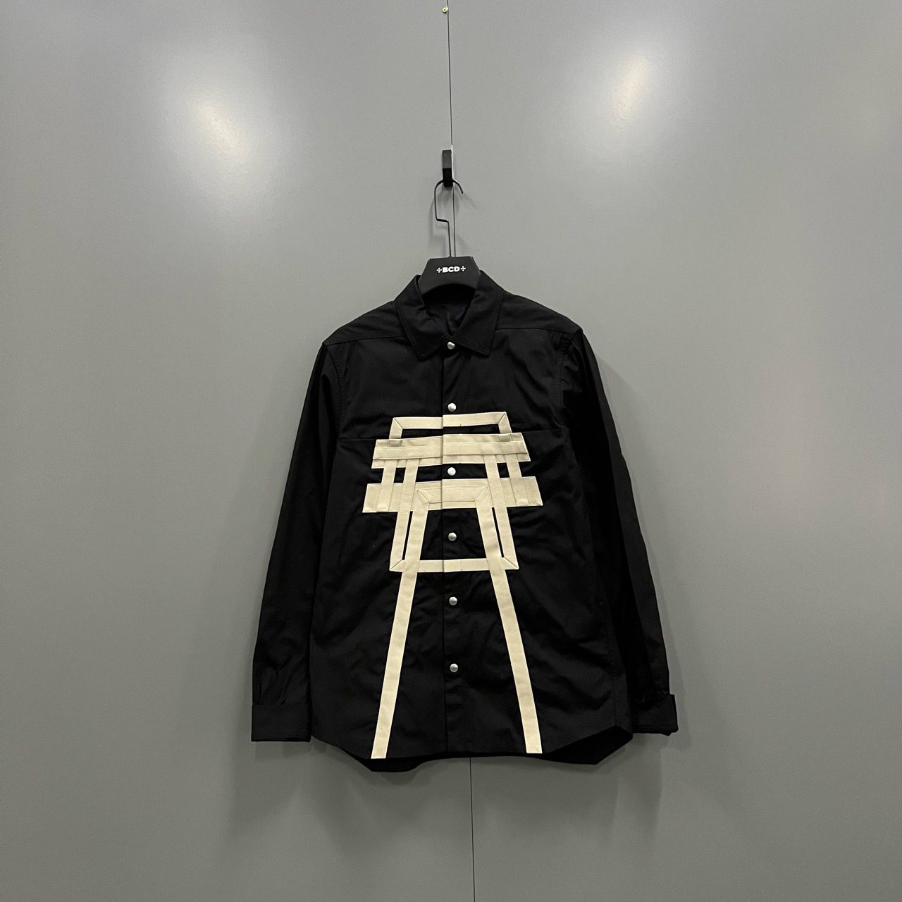 95新 RICKOWENS （bb）122 拼接绑带翻领夹克 50码/12000