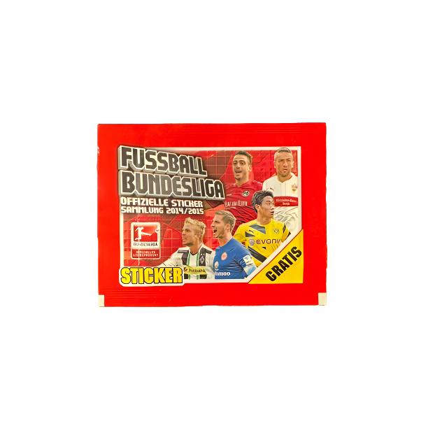 topps 2014/2015 德甲 贴纸 5包