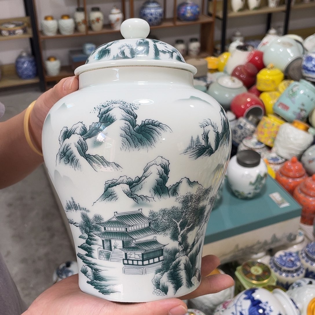 陶瓷罐茶叶罐密封罐