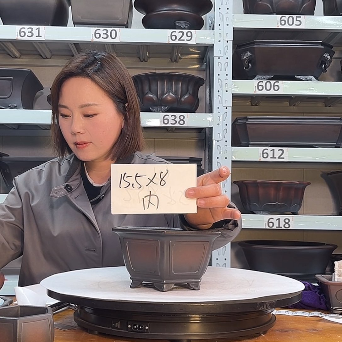 紫砂花盆宜兴紫砂18号