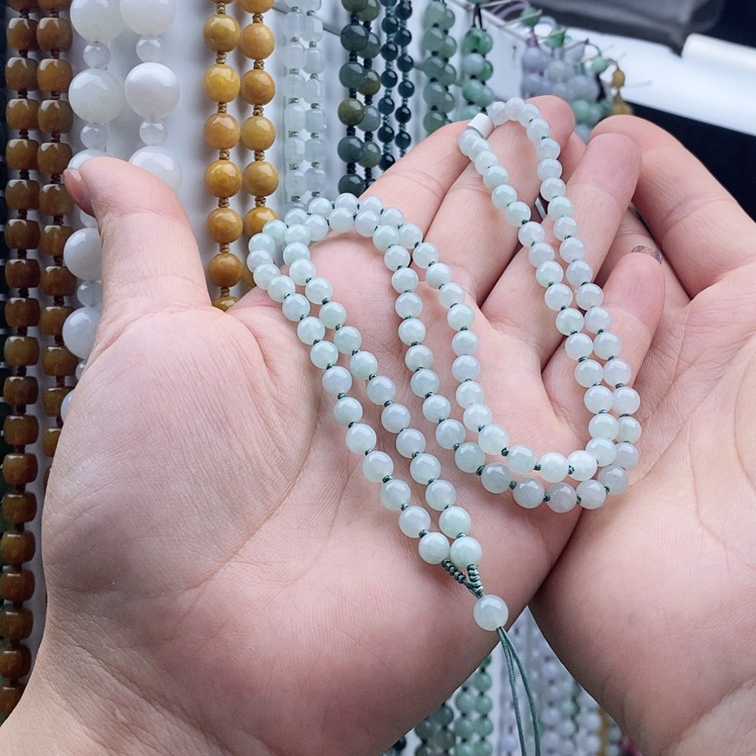 翡翠未镶嵌颈饰用****9