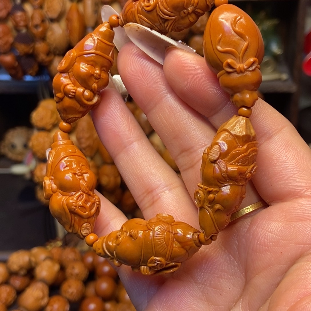 橄榄核手串/手链数你有钱