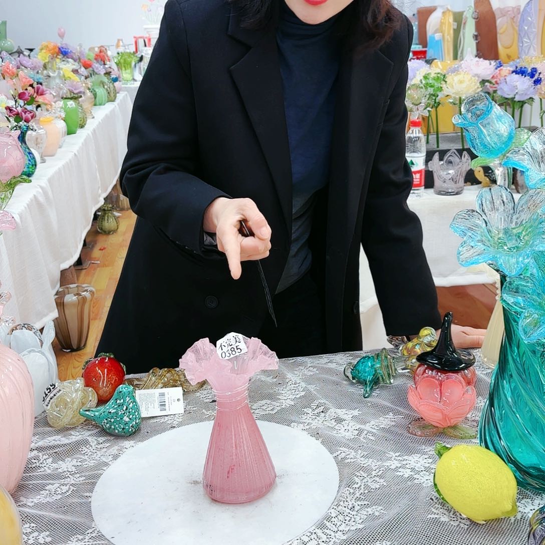 0385不完美安妮花瓶花器摆件福利不退不换