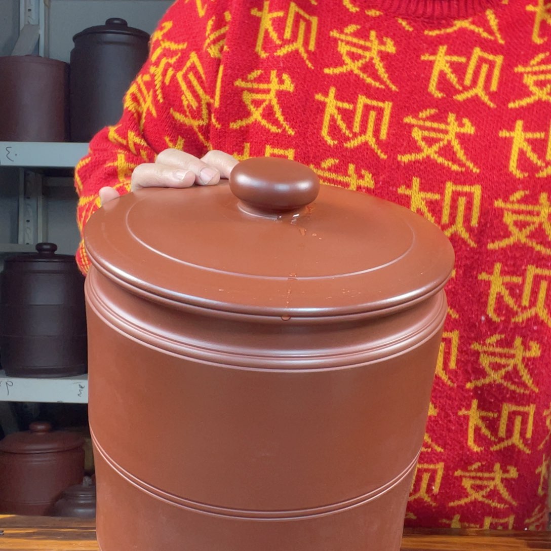 紫砂茶叶罐今天晚上