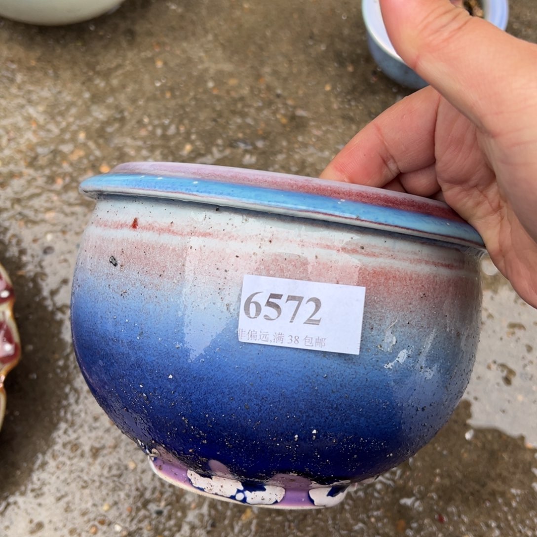 红陶口14高11瑕疵