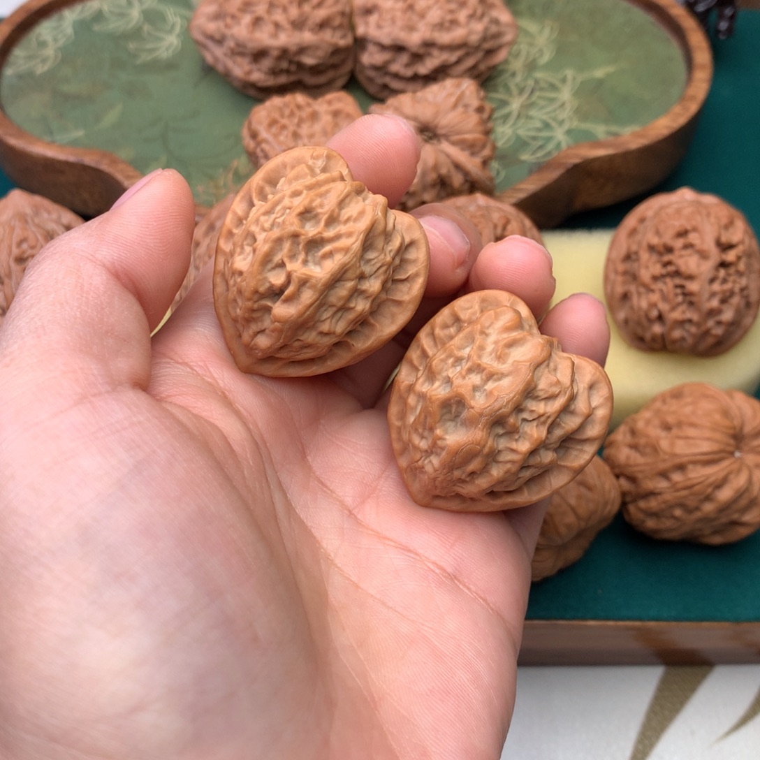 把件文玩核桃野帽子