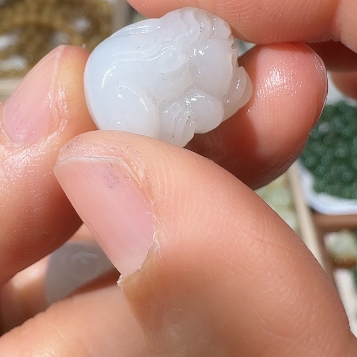 和田玉未镶嵌颈饰1516