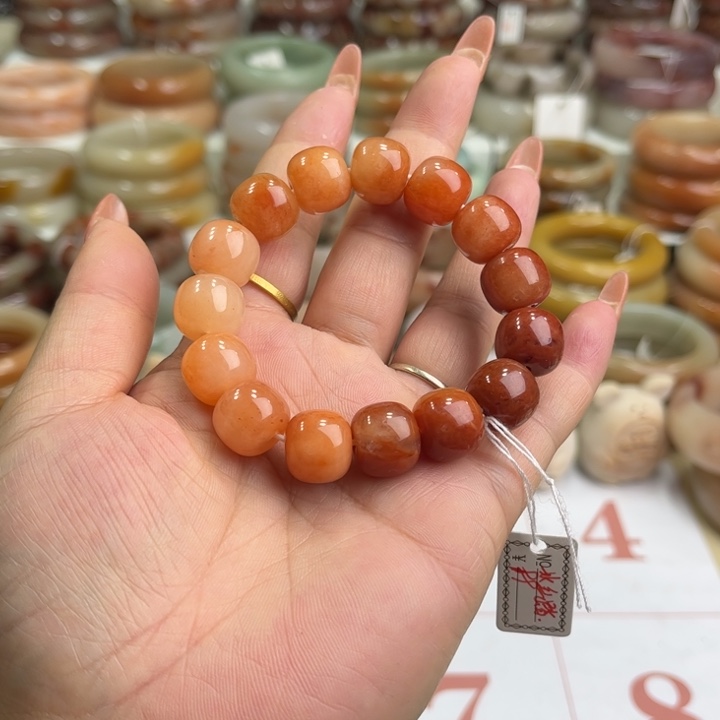 石英质玉手串未镶嵌