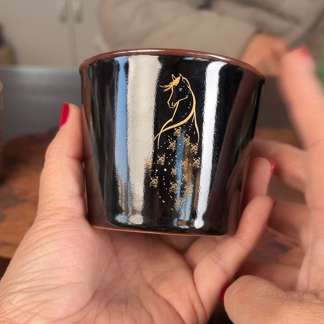 龙泉云间青瓷小米茶器