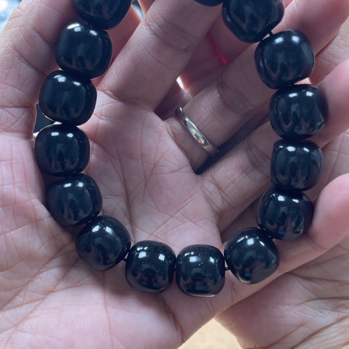 用***7手串未镶嵌和田玉