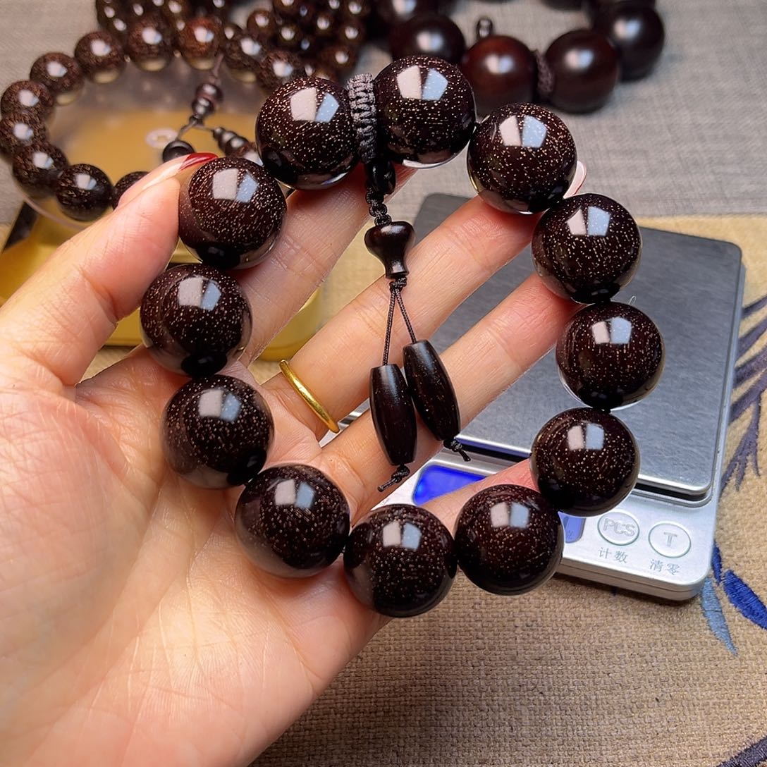 檀香紫檀（小叶紫檀）2.0 12颗爆星