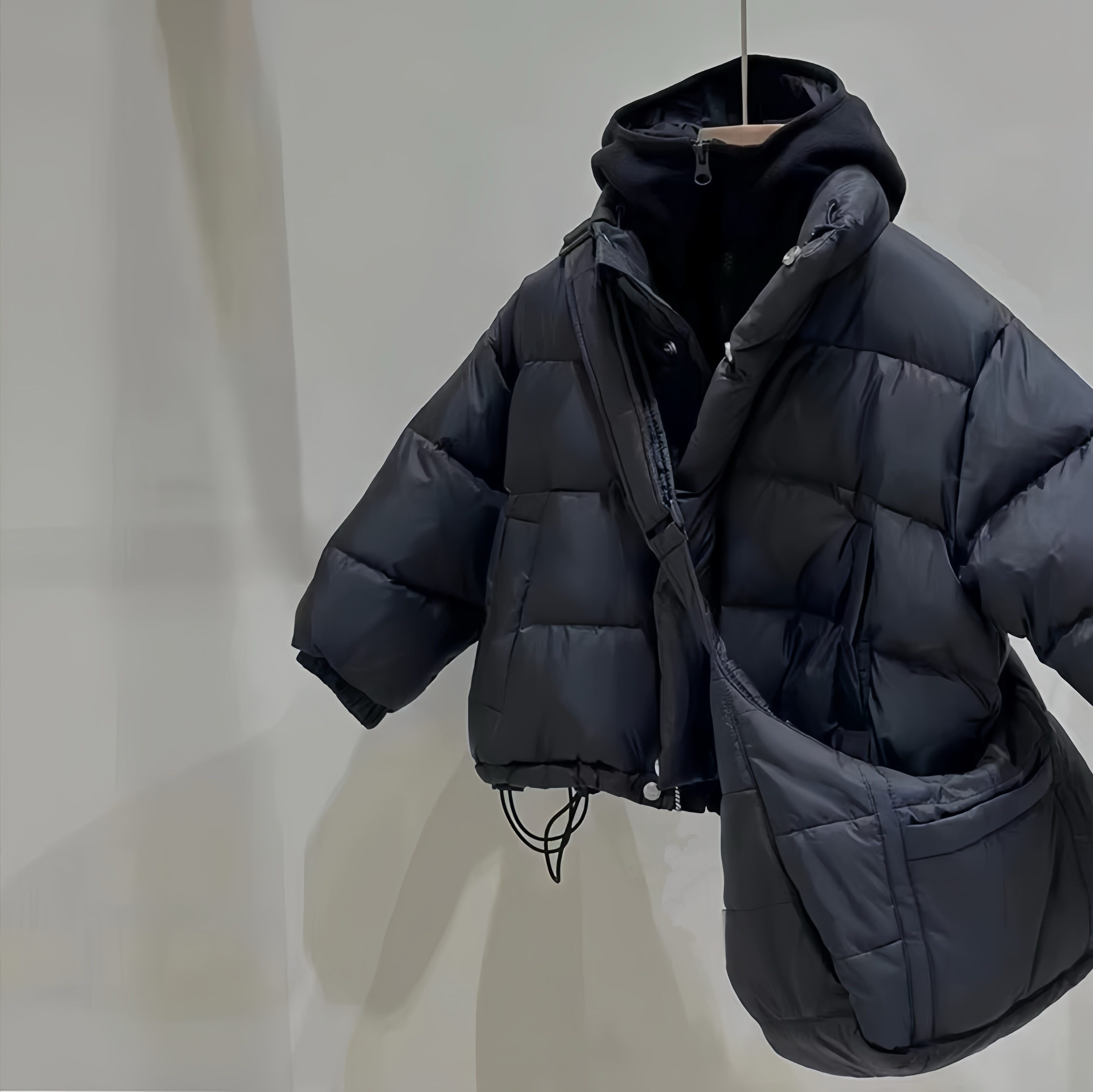 儿童韩版百搭通勤面包服羽羽外套A28