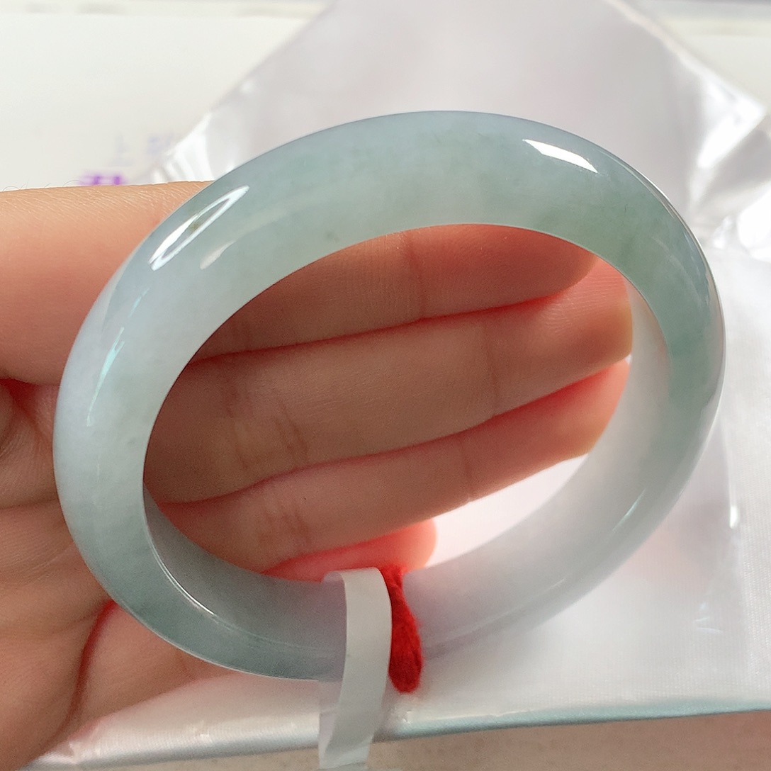 翡翠手镯未镶嵌 正圈⑩⑤