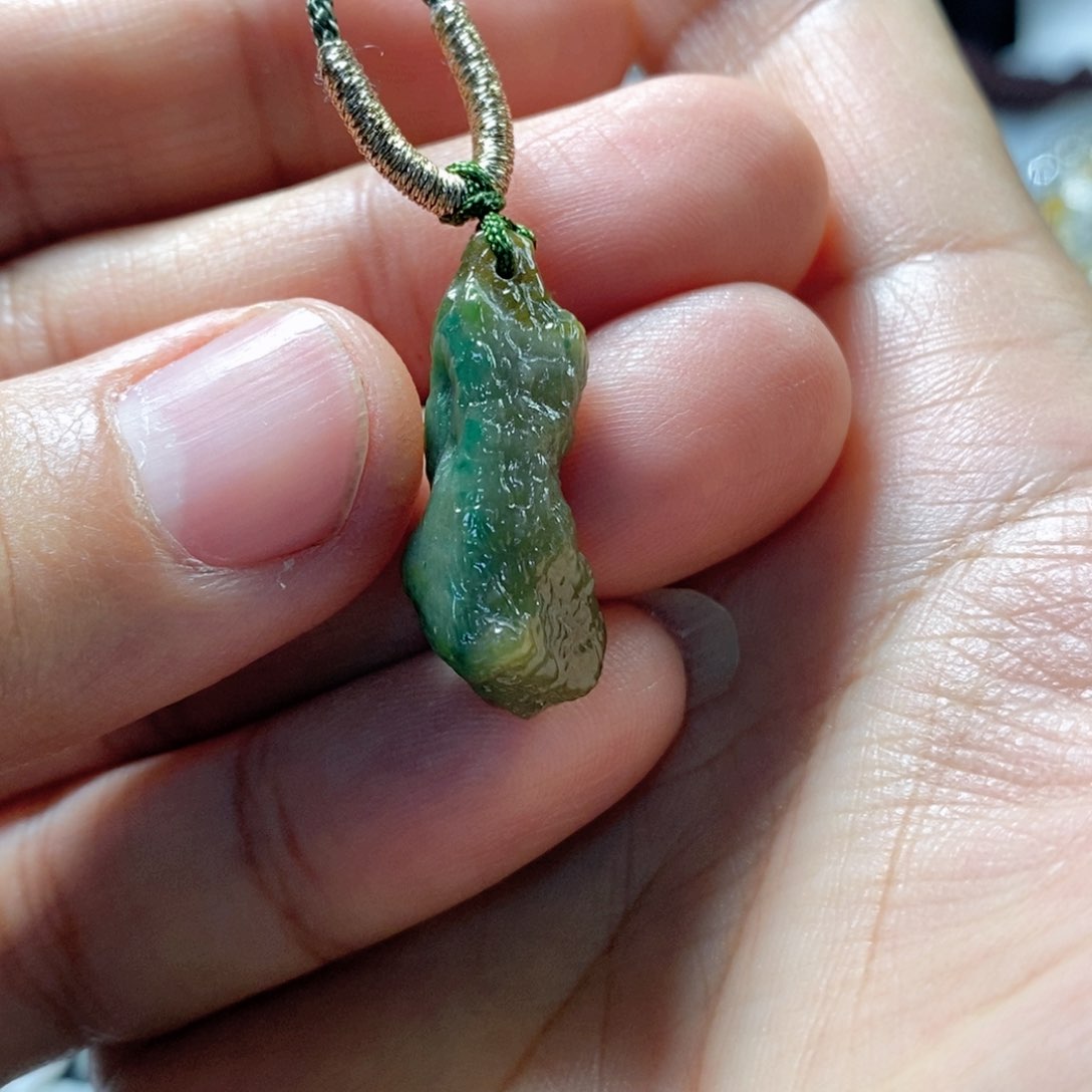 翡翠吊坠(不含链)未镶嵌S****r缅甸翡翠A货吊坠