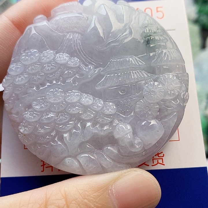 吊坠(不含链)未镶嵌翡翠