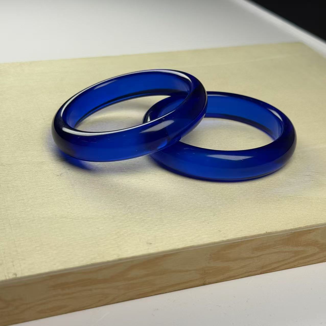 【静雯珠宝】XT014 高透无忌之蓝 精美手镯 多样性发其一