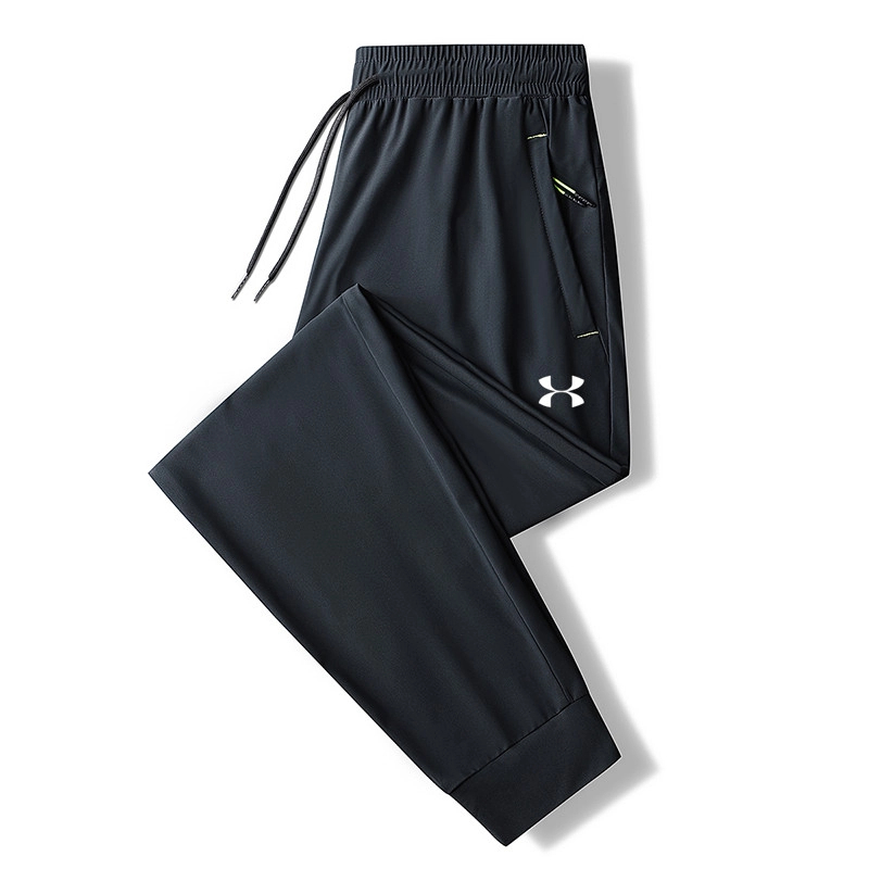 UA安德马薄款速干直筒男士冰丝休闲裤弹力跑步户外运动宽松大码