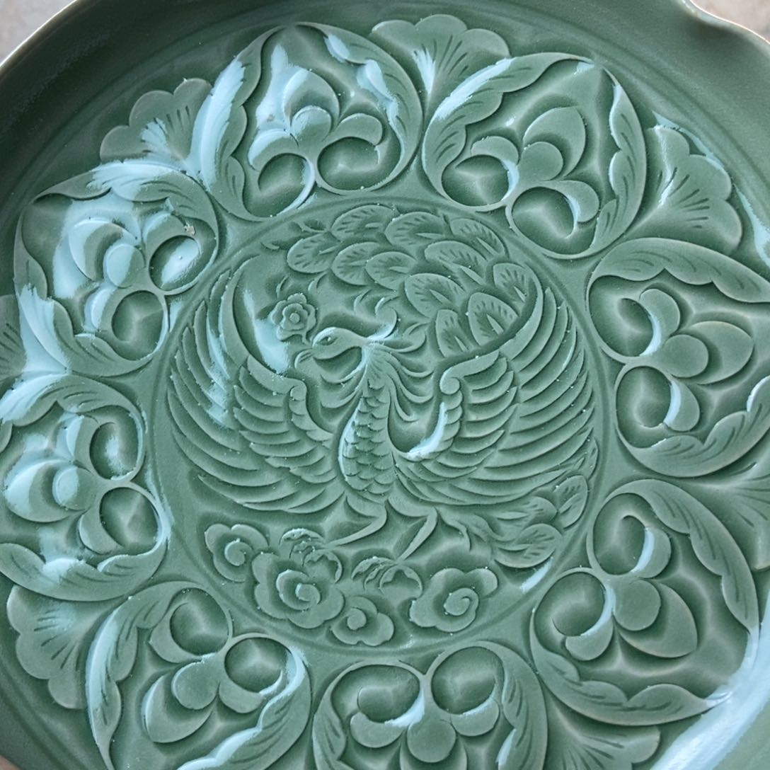 耀州窑福利款微瑕赏盘