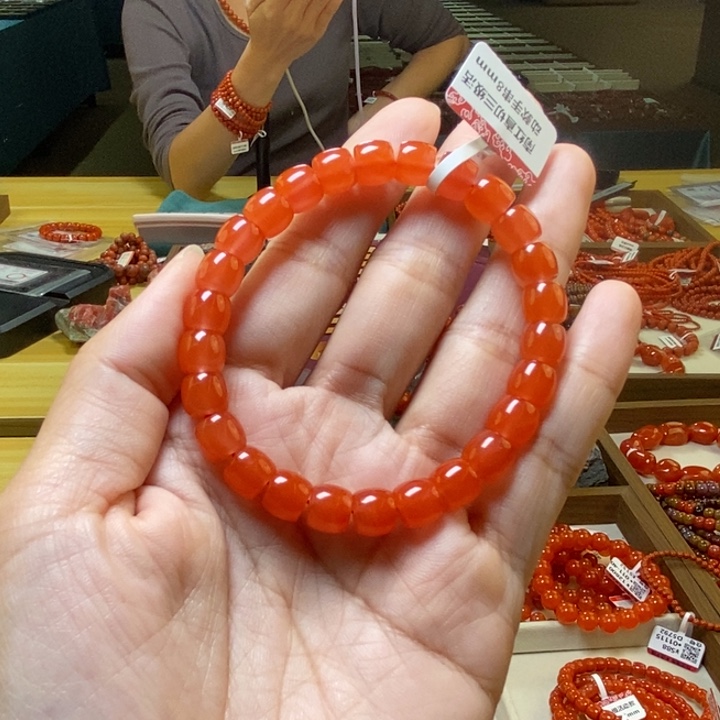 未镶嵌卡8南红玛瑙