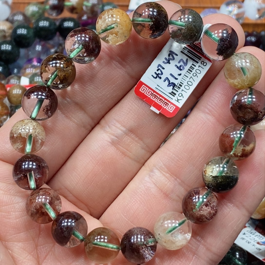 水晶手串未镶嵌天然