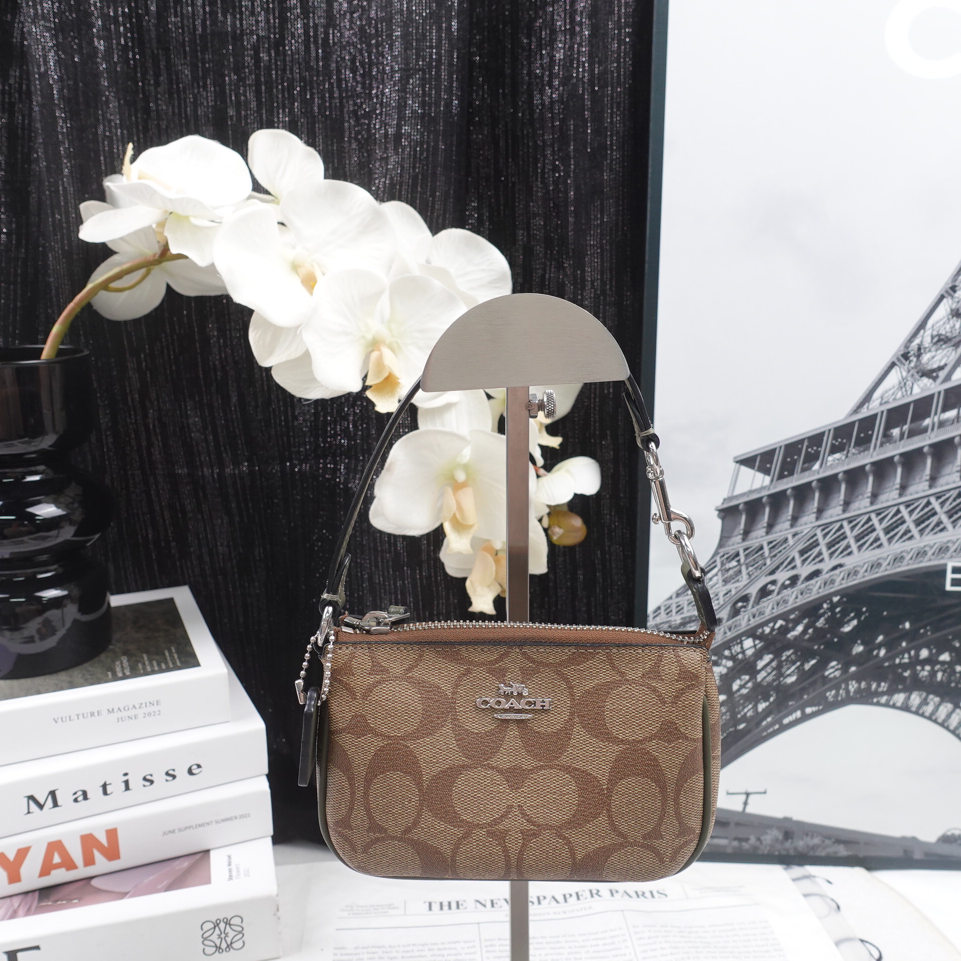 95新 COACH/蔻驰 单肩包/T10335080